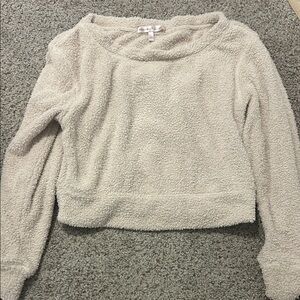 Sincerely Jules Soft Cream Crew Neck Sweater